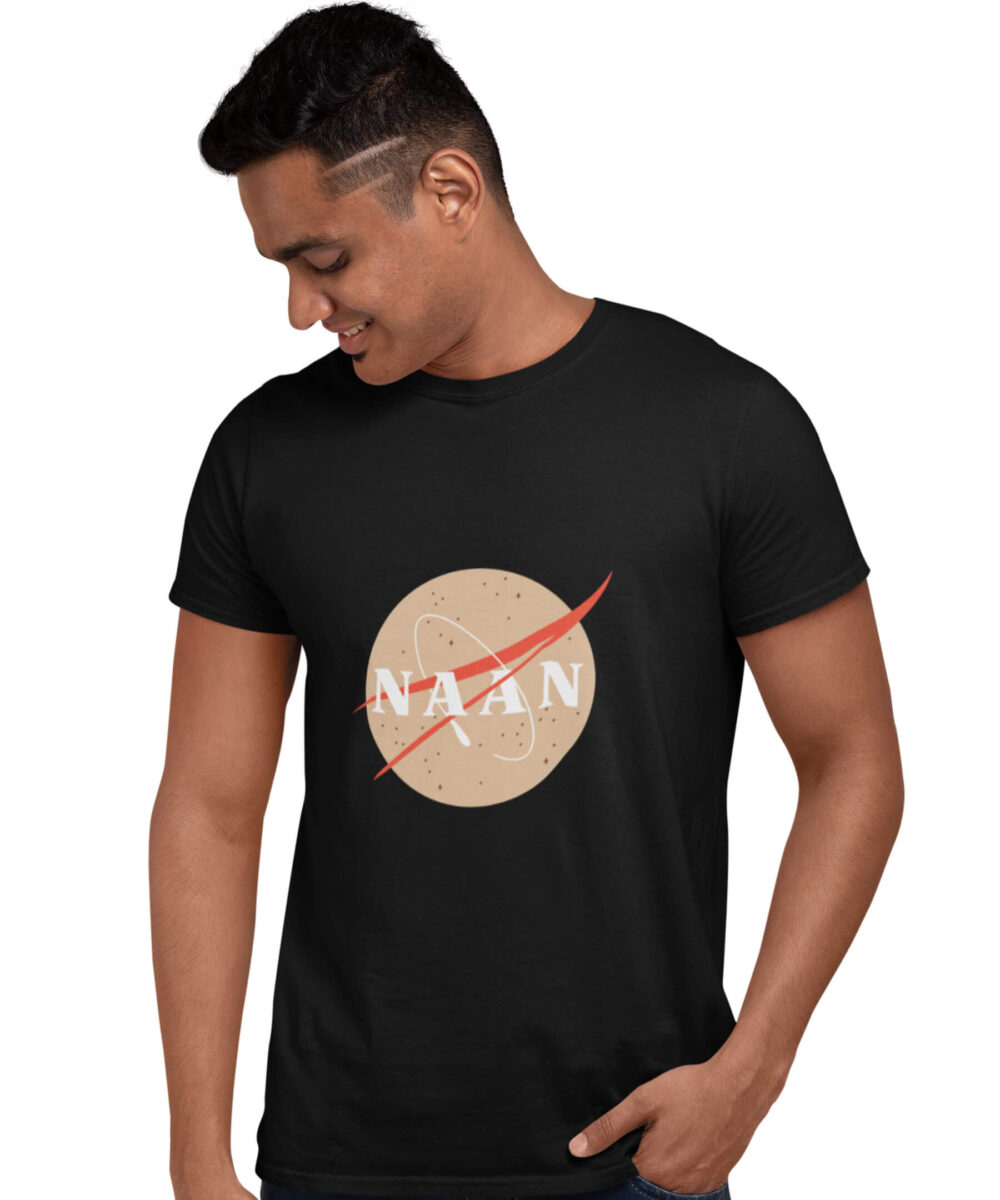 MEDLLE Fabulous Naan Men's T-shirt | Printed Cotton Tee - Image 4