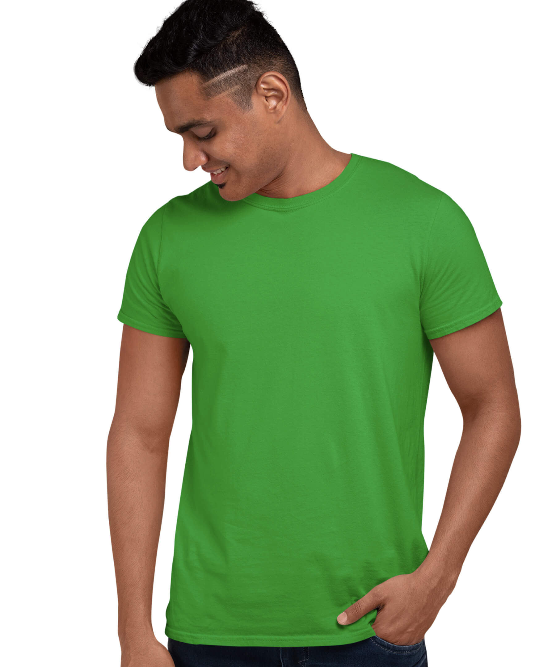 bright green shirts