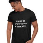 MEDLLE Not Everything Not Yet Unisex T-shirt | Typographic Printed Cotton Tee