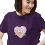 Medlle Trendy DONUT TALK TO ME Crop Top | Colourful Cotton Tee - Image 5