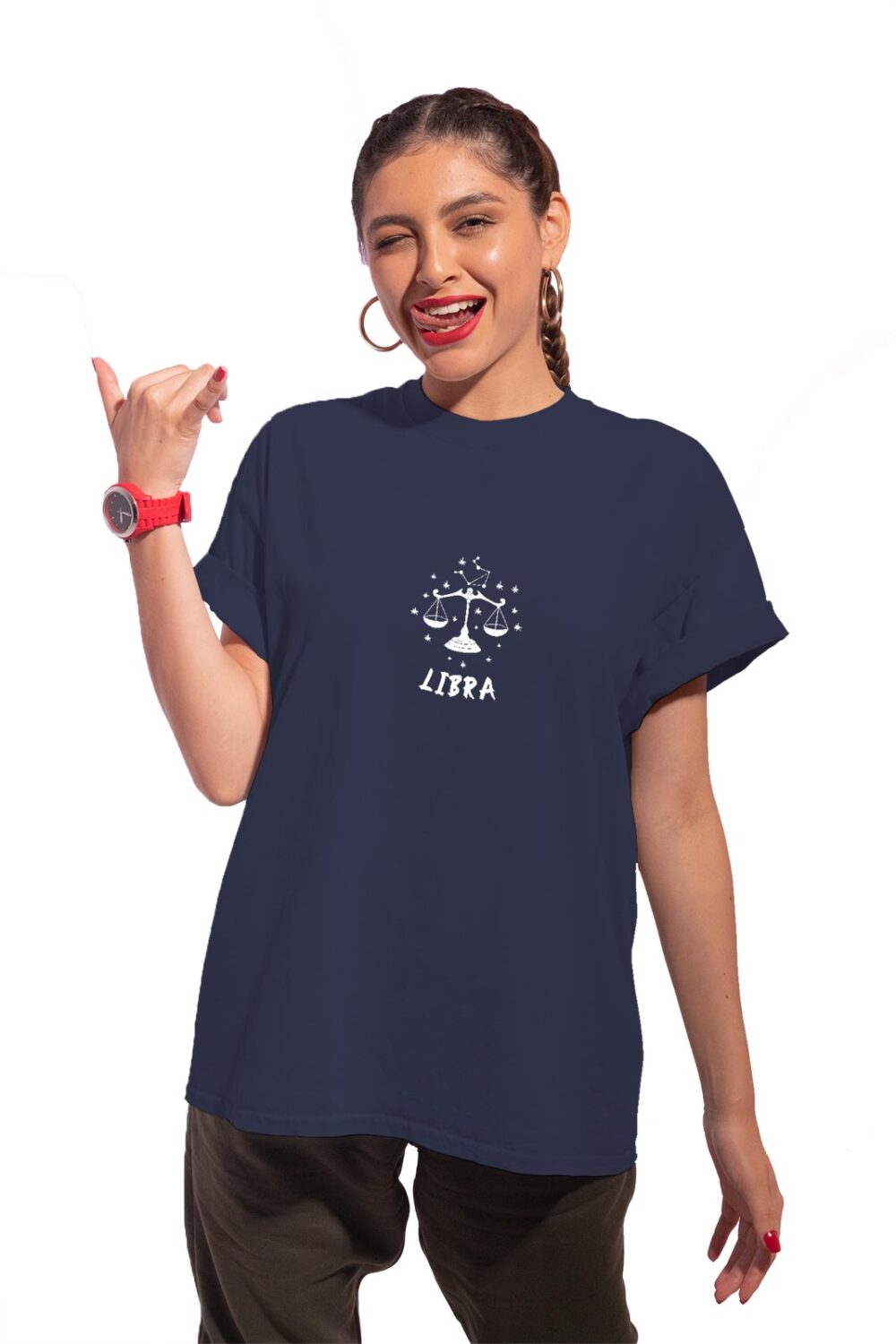 Medlle Trendy THE LIBRA Unisex T-shirt | Chic & Cool Cotton Tee - Image 8