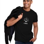 Medlle Trendy THE LIBRA Unisex T-shirt | Chic & Cool Cotton Tee