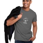 Medlle Trendy THE LIBRA Unisex T-shirt | Chic & Cool Cotton Tee - Image 3